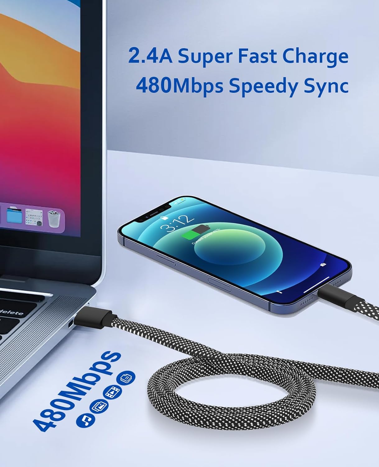 C-MagCable 60W USB C to USB C Cable | Efficient | Magtame